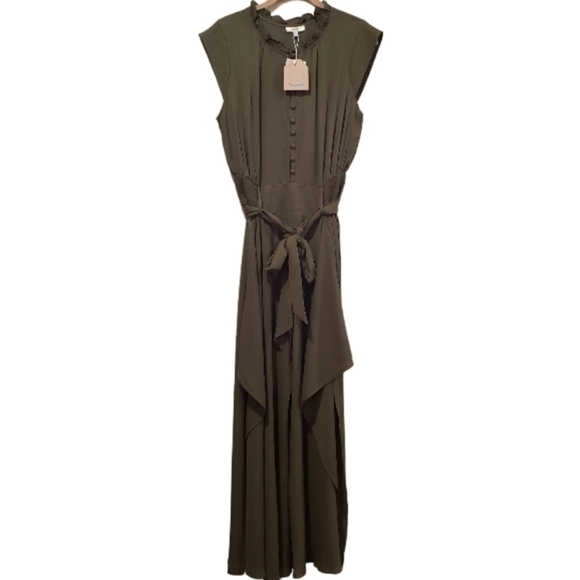 Kori Wide Leg Jumpsuit W/ Open Side Seams - Picture 5 of 5